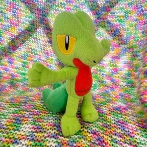 TOMY Pokémon Treecko Plush 2015 Official Licensed Nintendo